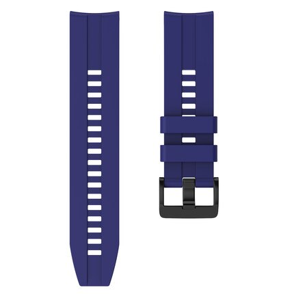 Voor huawei watch  gt 2 gt2 46mm smart watch siliconen originele sporthorlogeband armband 22mm horlogeband honor watch magic 2: Blauw