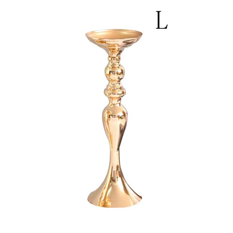 Portacandele decorazioni natalizie centrotavola per matrimoni supporto per lanterne casa vaso per fiori in oro centrotavola per eventi Flowe: Rosso