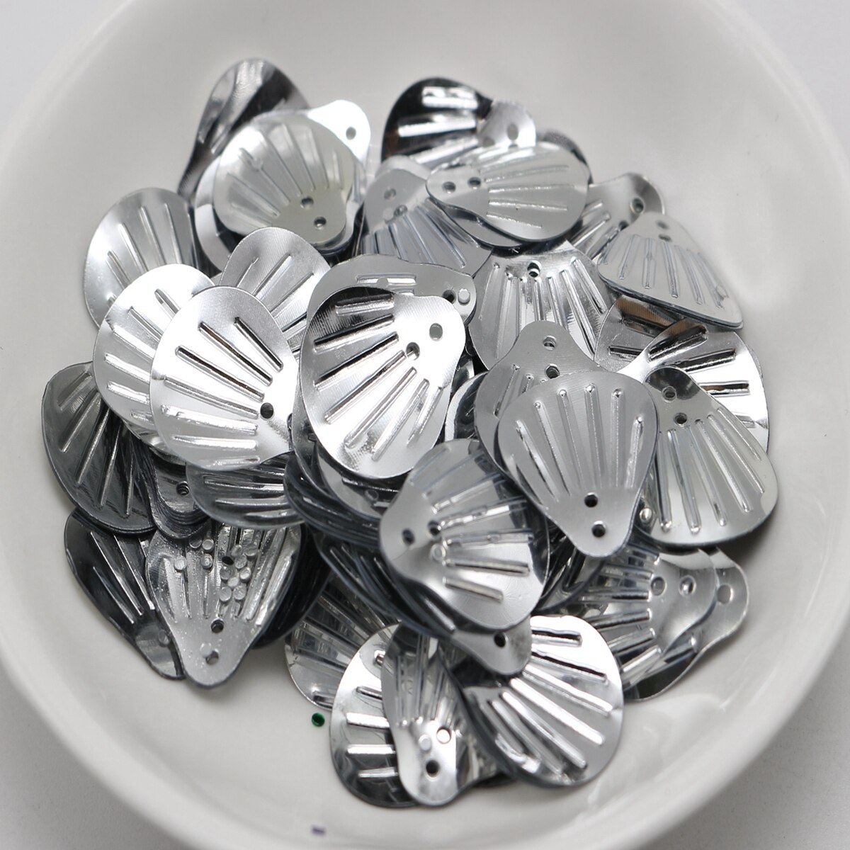 Pandahall 150 Stück 52 mm große Pailletten, PVC, lose Pailletten, Glitter, flach, rund, Pailletten, Perlen zum Sticken, Nähen, Basteln, Schmuckherstellung, Gold