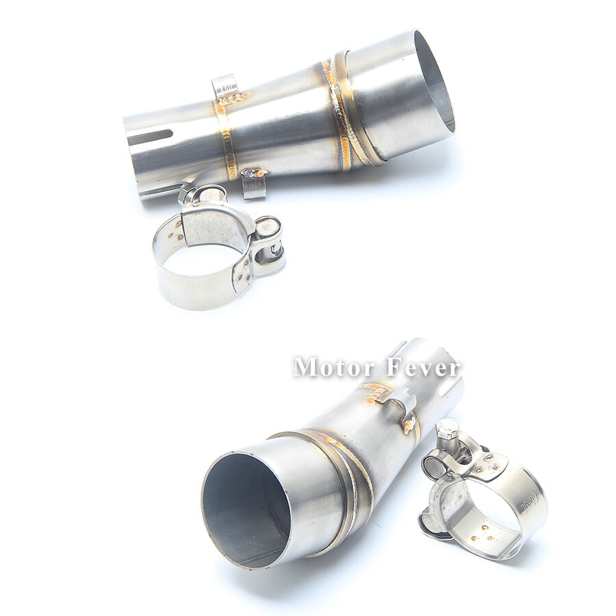 Motorcycle Exhaust Adapter Middle Tube Link Pipe C... Grandado