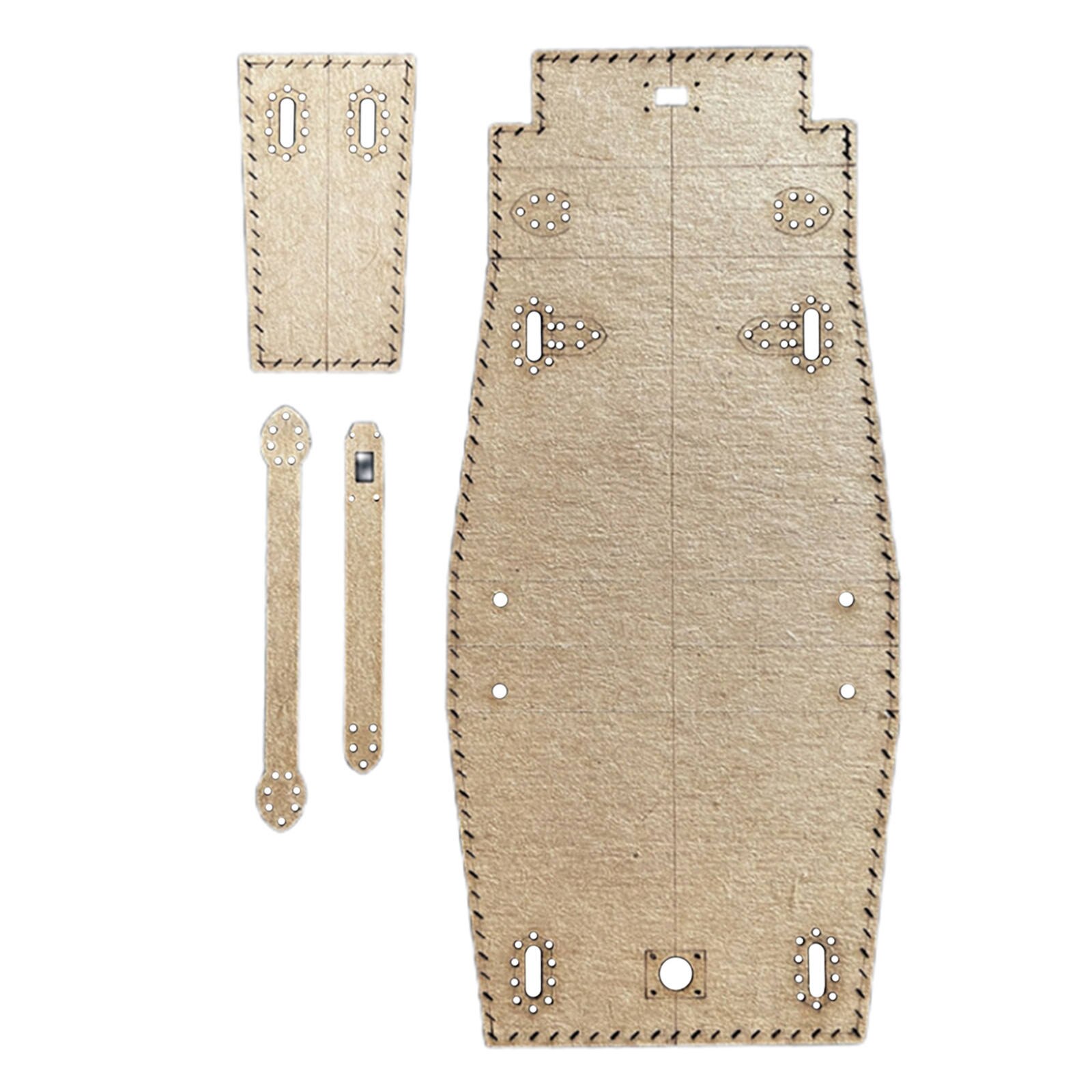 DIY leather craft Mini bag Small bag Handbag Pendant sewing pattern template