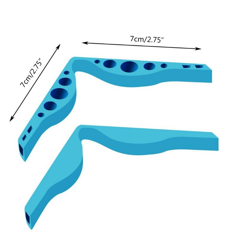 Puente nasal para mascarillas, accesorio libre de niebla, 5 uds., evita que se empañen las gafas para hombres y mujeres, 6 colores