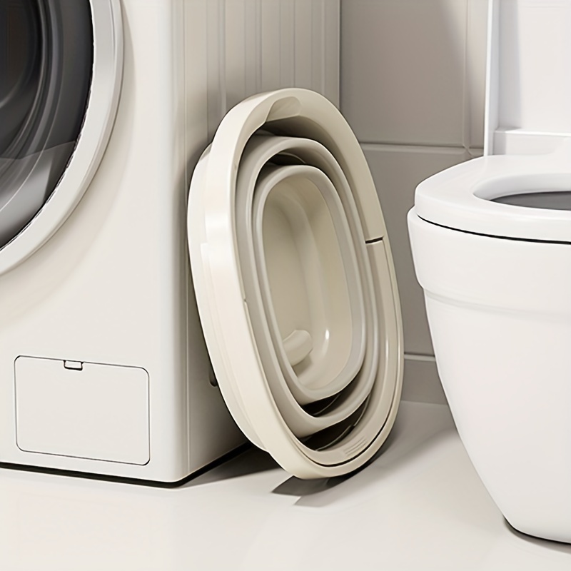 【bärbar hopfällbar vattenhink】mångsidig förtjockad vattenhink med stor kapacitet - campingplastbalja för hem, utomhusbruk, trädgårdsskötsel