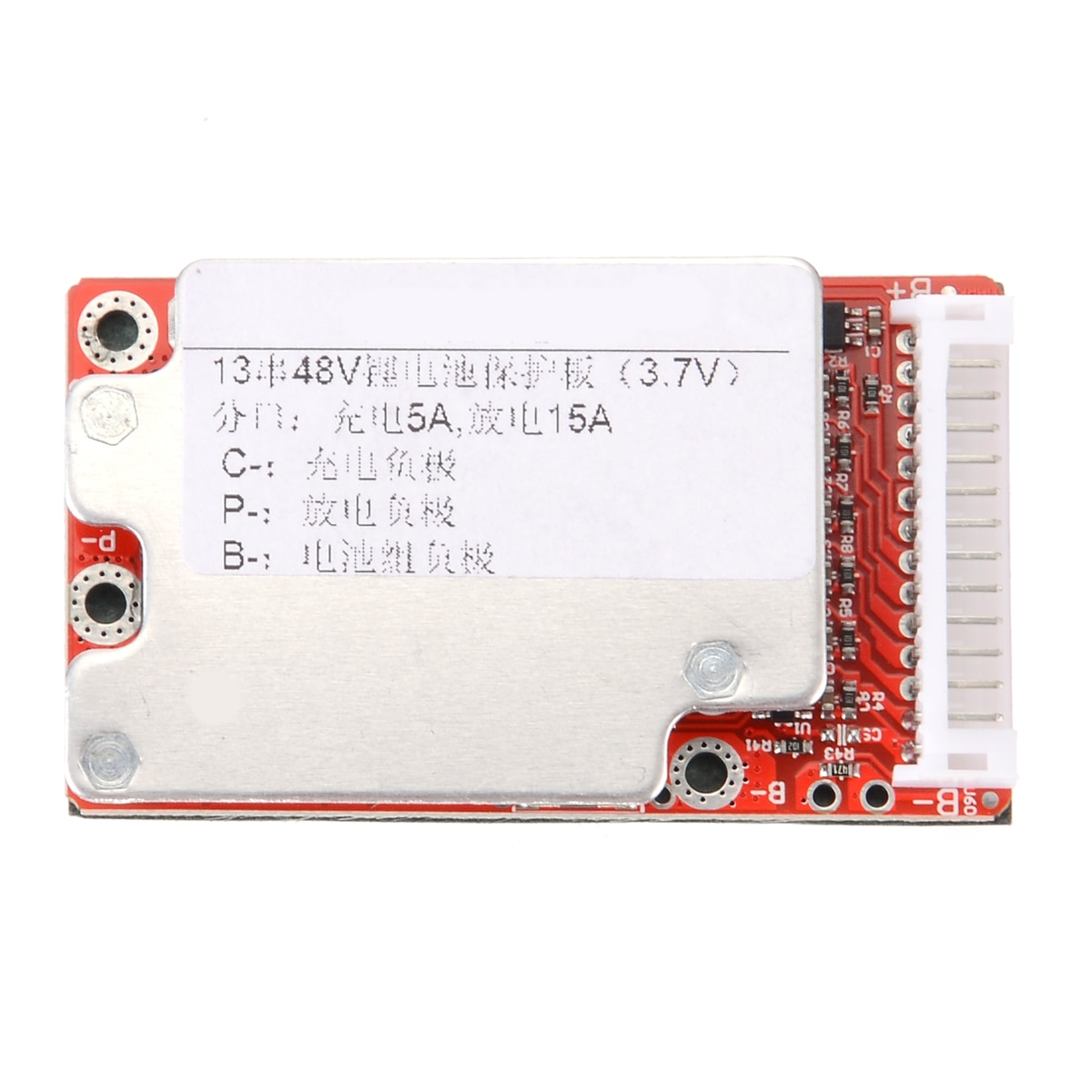 Mayitr 1pc 13S Lithium-Batterie Schutz Bord 48 V/54,6 V 15-45A 18650 Li-Ion Li-Polymer batterie BMS PCB