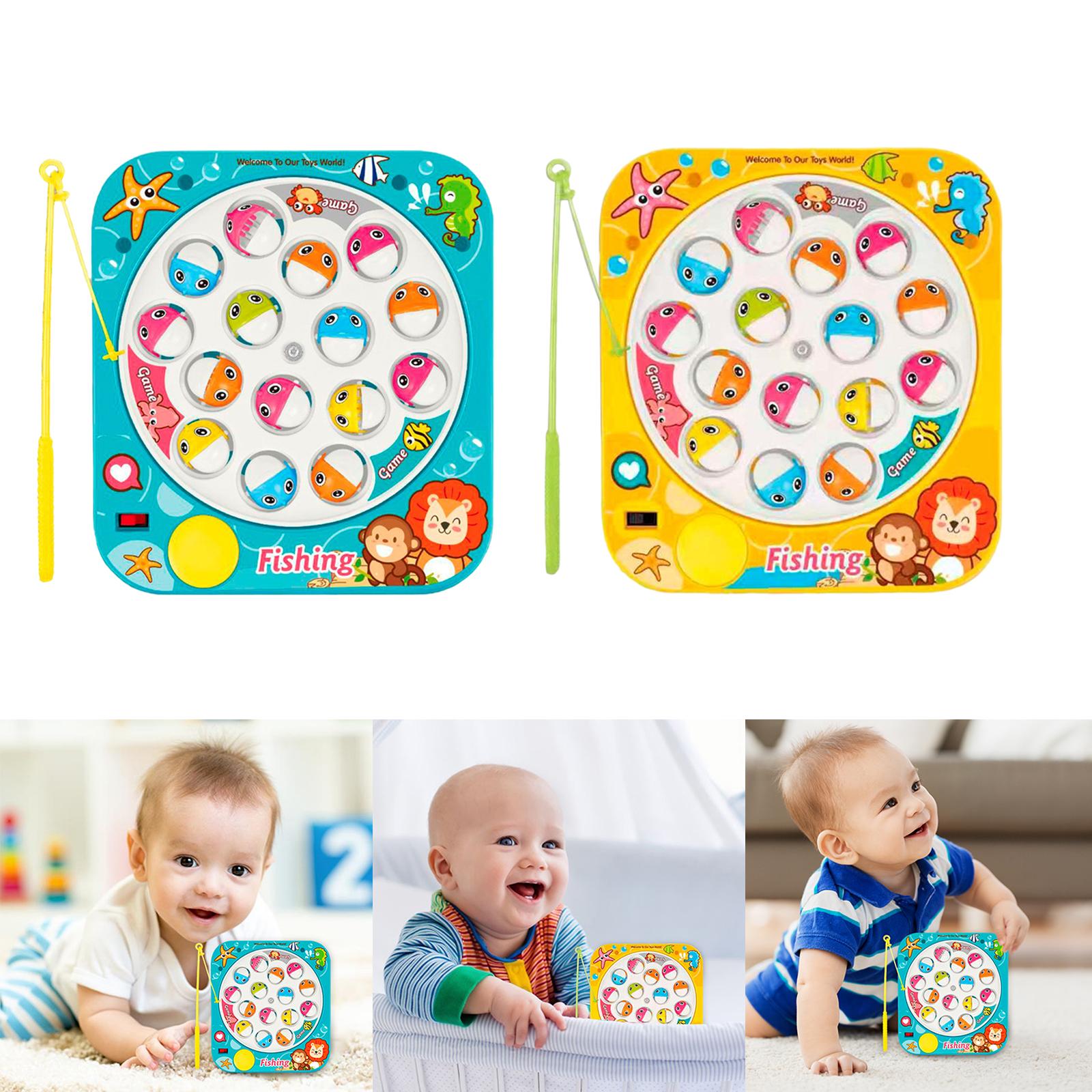 Elektronische Angeln Spielzeug Farbe Anerkennung für Vorschule Jungen Mädchen Kleinkinder