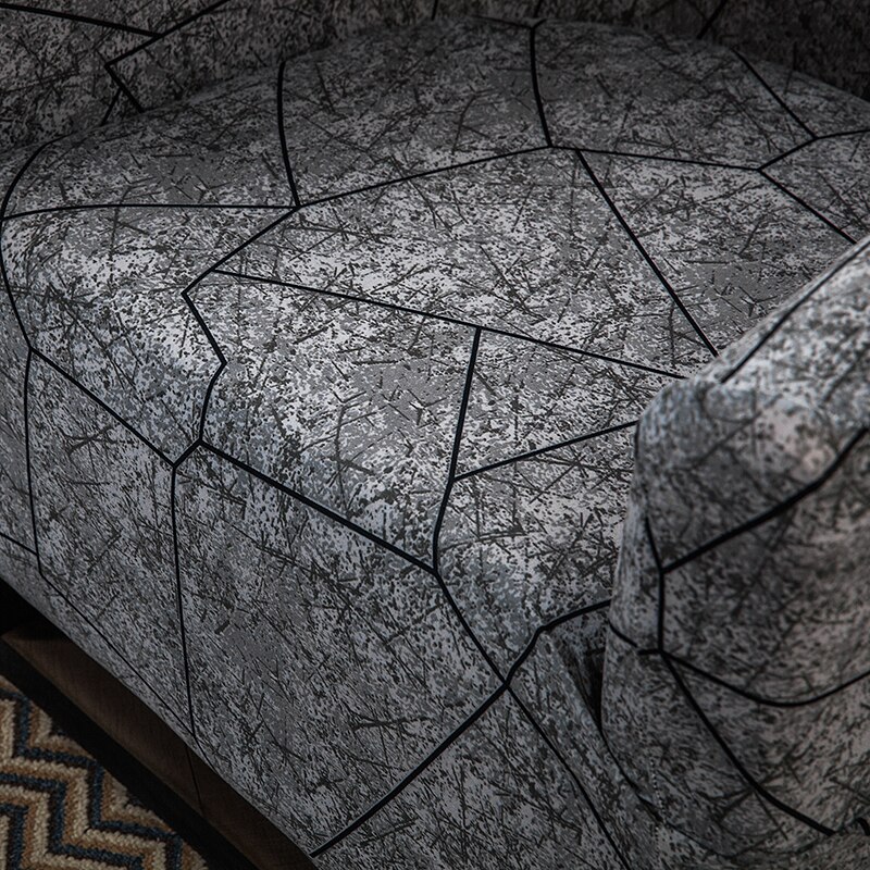 Kleine bankhoezen eenpersoonsstoel 1-- zits stoelhoezen fauteuilhoezen voor eetkamer bloemenprint