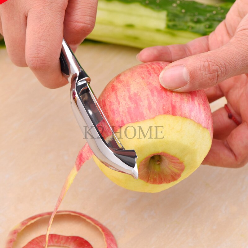 Ultra Sharp Stainless Steel Fruit Vegetable Peeler Cutter Slicer Kitchen Tools Gadgets Helper With Non-Slip Grip