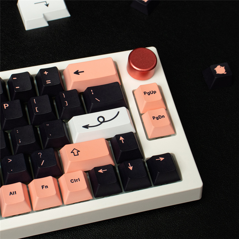 137- key gmk truffle pig keycaps cherry profile dye sublimation for mx switches with 2u 1,75 u shift  gk61 gk64 980