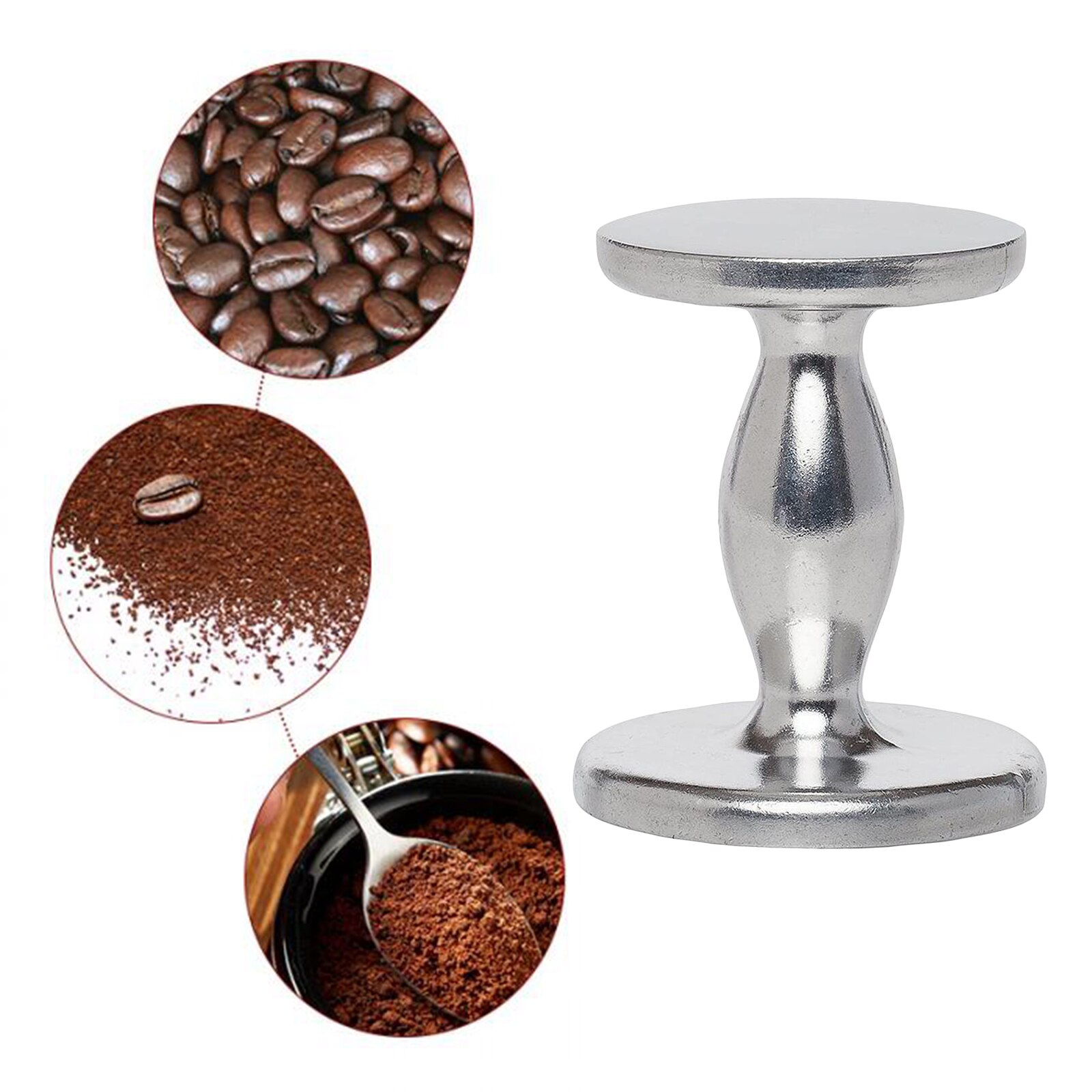 Dubbelzijdige espresso/koffie barista tamper 51mm / 58mm voor barista
