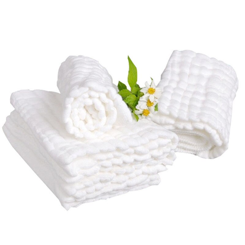 1 stuk Baby Bad Handdoeken 100% Katoen Gaas Solid Soft Pasgeboren Baby Handdoeken Baby Gezicht Body Care Ultra Sterke wateropname