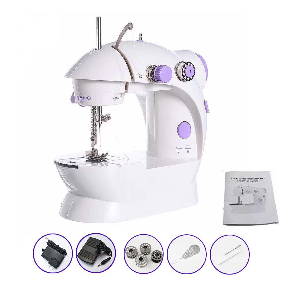 Mini Portable Handheld sewing machines Stitch Sew needlework Cordless Clothes Fabrics Electrec Sewing Machine Stitch Set