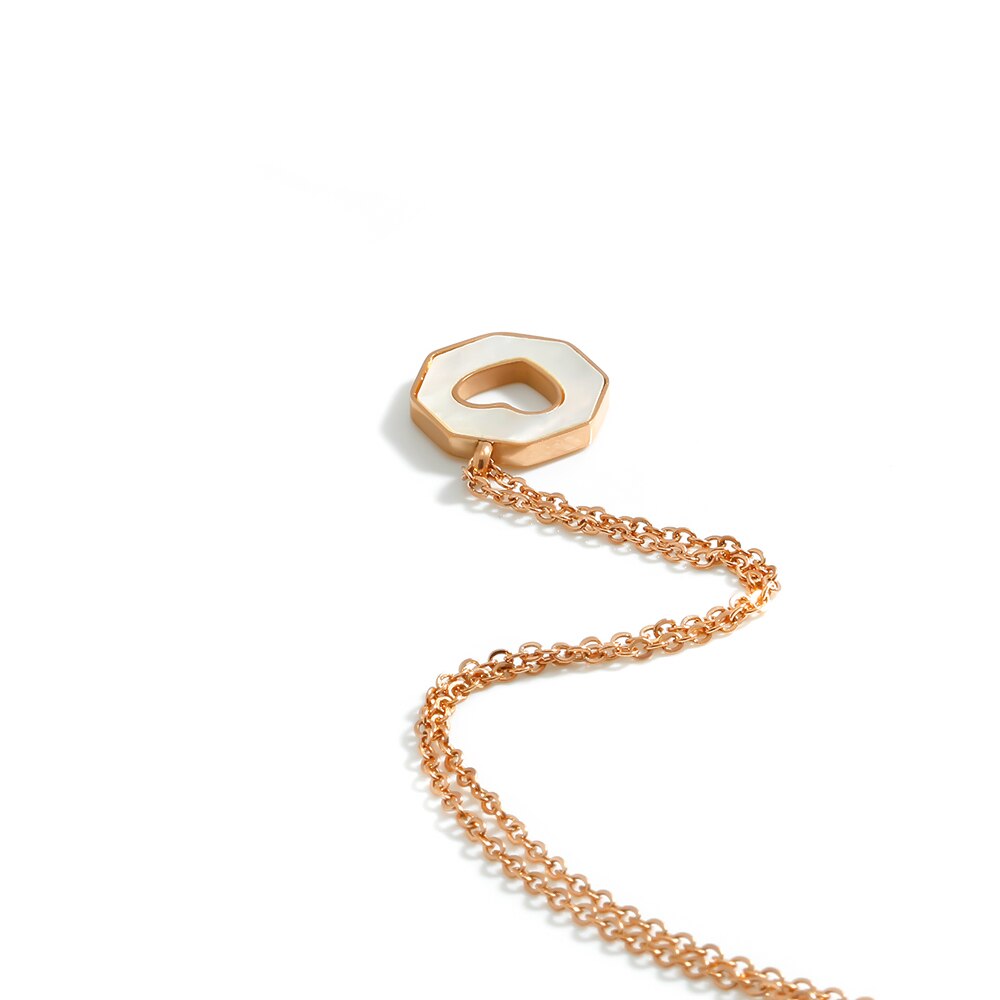 Yhpup-collier en acier inoxydable, 316l, or Rose, pendentif cœur creux, collier classique, breloque, pour femme