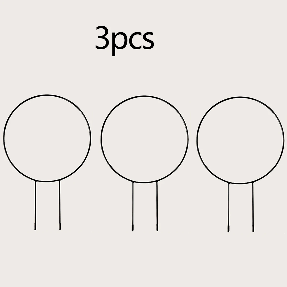 Soporte para plantas trepadoras de hierro, enrejado de jardín con revestimiento negro a prueba de óxido para enrejado de vid y flores de interior, 1/3 Uds.: Naranja