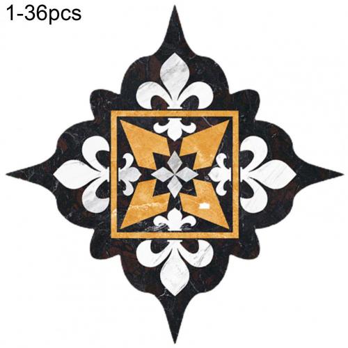 36Pcs Tile Decals Self-adhesive Waterproof PVC Durable Self-adhesive Floor Stickers Tile Stickers Home Decoration: 1