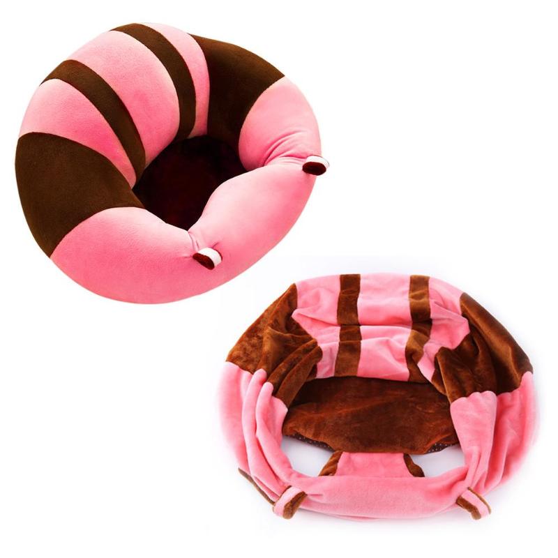 Sofa Support Seat Cover Baby Plush Chair Learning To Sit Comfortable Toddler Nest Puff Washable without Filler Cradle Sofa Chair: 6