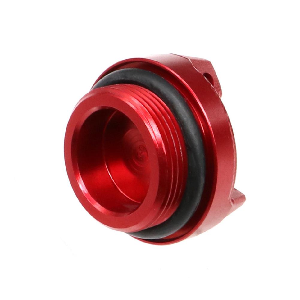 Adeeing, tapón de llenado de aceite de Motor de aleación de aluminio rojo Universal, tapón de relleno de aceite de tornillo para KAWASAKI NINJA300 Z250