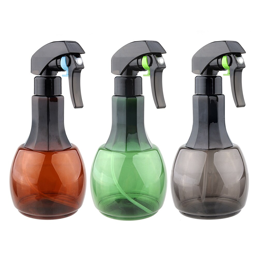 Recargable de 400ml niebla fina botella de pulverizador para cabello vacío maquillaje humedad del atomizador de la niebla botellas con atomizador pelo peluquería herramientas