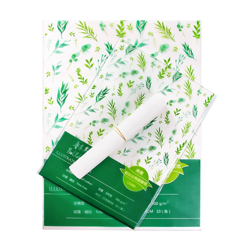 Officiële Paul Rubens Aquarel Papier 100% Katoen 300G 4K/8K 10 Sheets Hand Geschilderd Voor Kunstenaar levert