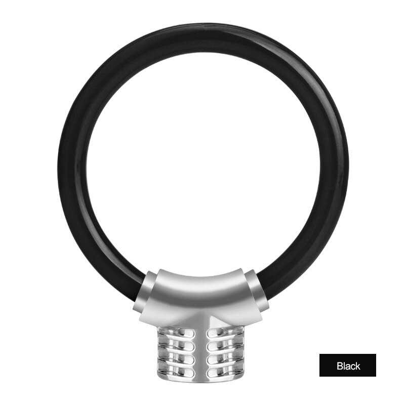 Portable Bike Ring Lock Combination Bicycle Lock Bicycle Security Lock Bicycle Equipment MTB Anti-theft Lock Safety Lock: 3