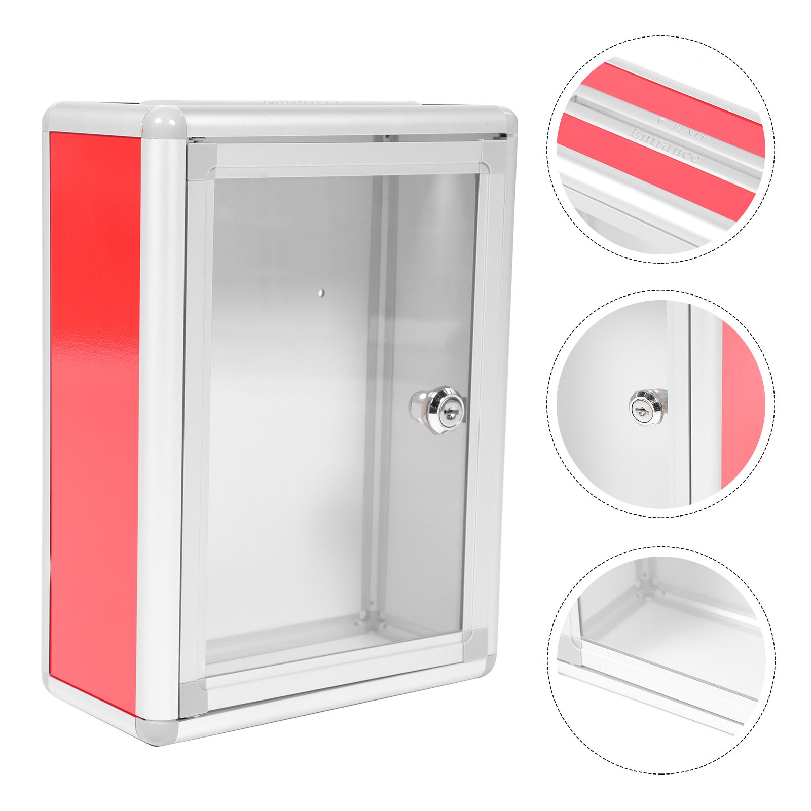 1pc Premium Practical Reliable Newspaper Case Letter Box for Office Home