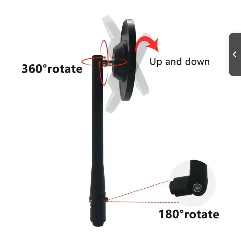 1 Paar Motorradzubehör Rückspiegel Motorrad E-Fahrrad Rolle Universal- Motorrad abgerundete Seite Rückspiegel