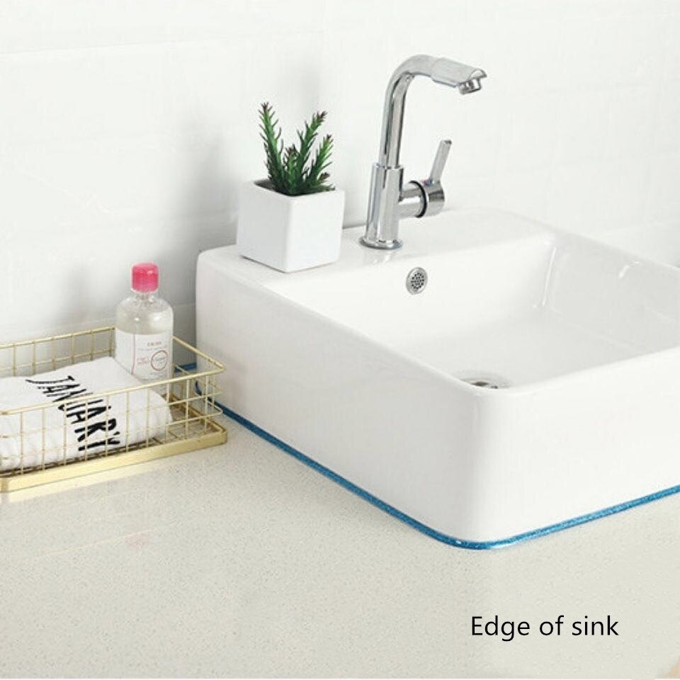 ,0.75Cm 6M/Roll Mildewproof Waterdicht Kloof Tape Zelfklevende Schoonheid Naad Muur Vloer Kloof Lijn Stickers keramische Tegel
