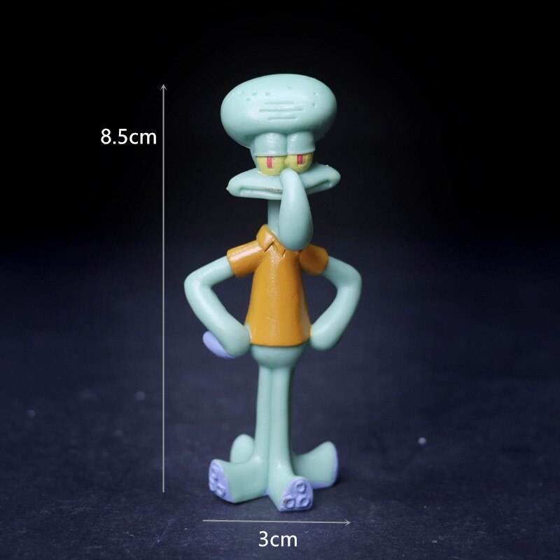 Thuis Aquarium SpongeBob Figuren Ornamenten Ananas Huis Squidward Paaseiland Krusty Krab Aquarium Decoratie Decor: m