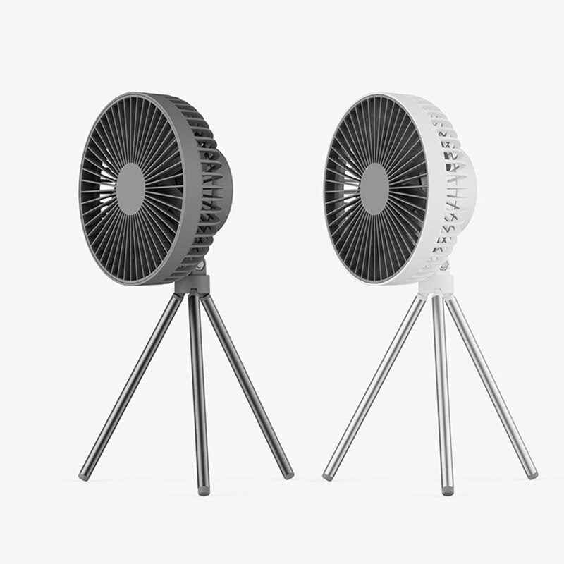 2in1 Portable Fan Mini Small Fan with Tripod Flexible Stand Personal Cooling Fan for Bedroom Rechargeable Battery Fan