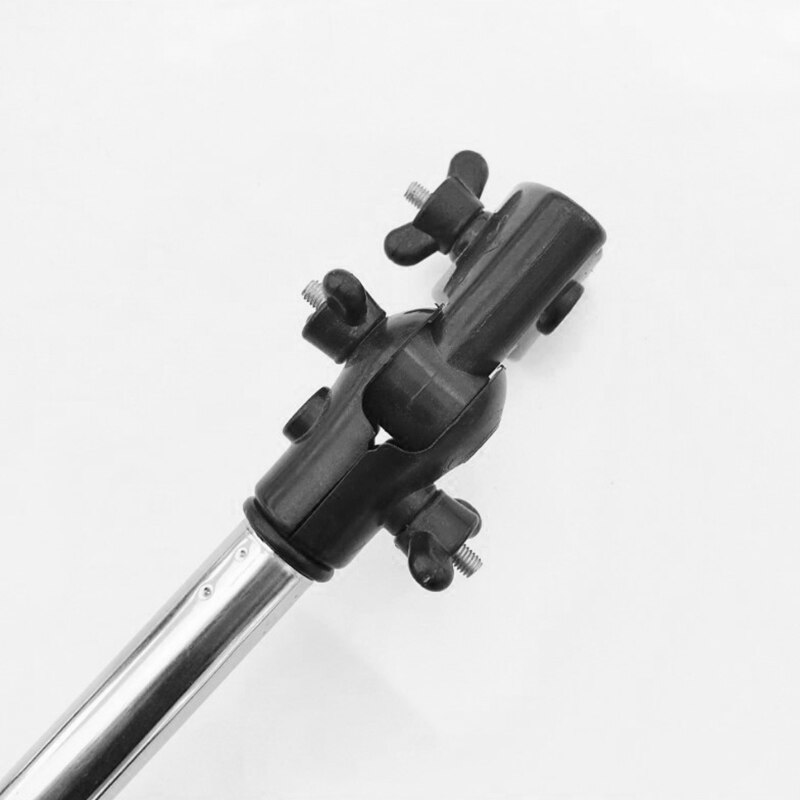 Wózek inwalidzki wózek rowerowy obrotowy parasol łącznik uchwyt wózka dowolny kąt stojak na parasole ze stali nierdzewnej sprzęt przeciwdeszczowy praktyczny