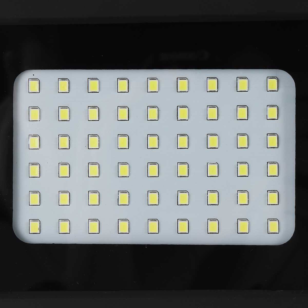 54LED Solar Floodlight Light Control Remote Control Waterproof IP65 Outdoor Lighting for Wall Road Solar Lamps Spotlight