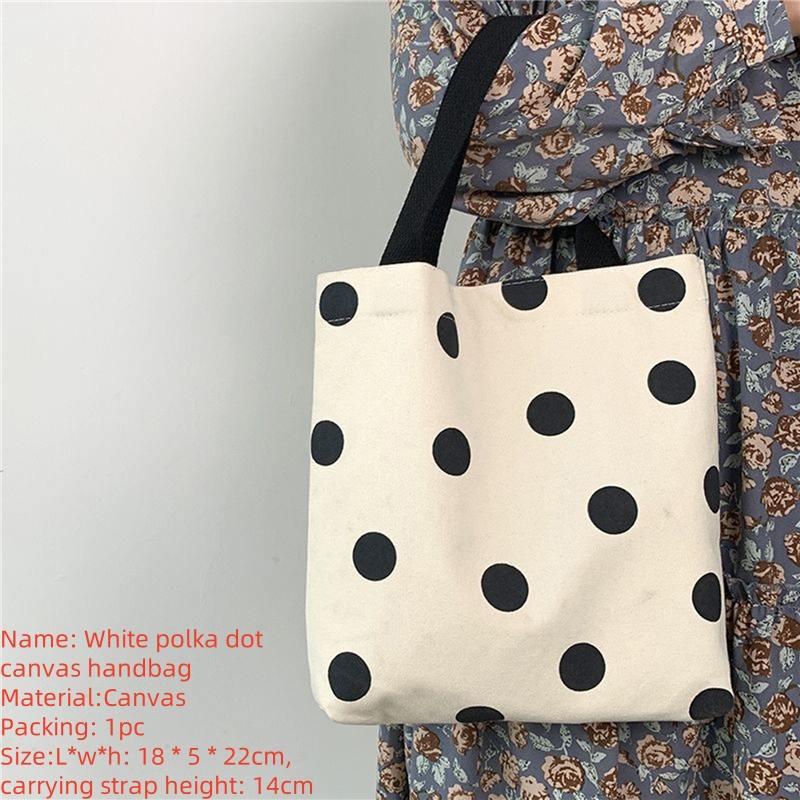 dames canvas schoudertas 2023 boodschappentassen studenten boekentas katoenen doek handtassen grote draagtas voor meisjes portemonnee
