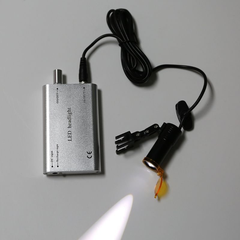 5w koplampen met filter voor tandartsloep hoofdlamp