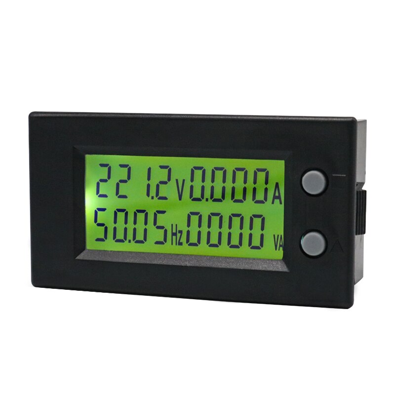 AC 100A 80-300 V Digital LED Energie Tafel Meter Monitor Energie Voltmeter Amperemeter Watt Meter spannung frequenz Meter + CT