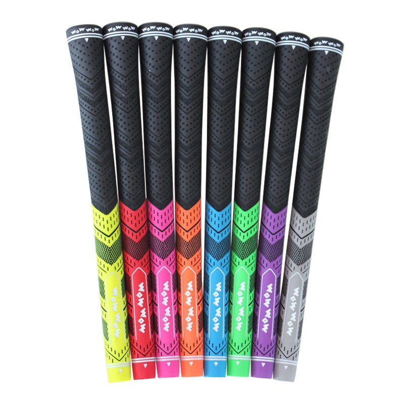 Golf Clubs Rubber Grips Comfortable Handle Shock-Absorbing Iron Grips