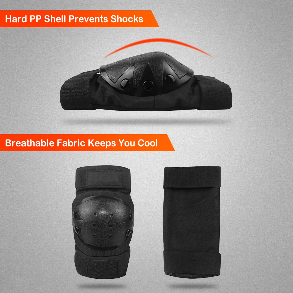 Protective Gear Set Knee Elbow Pads Wrist Guards Helmet Multi Sports Safety Protection Pads for Teenagers Scooter Skating