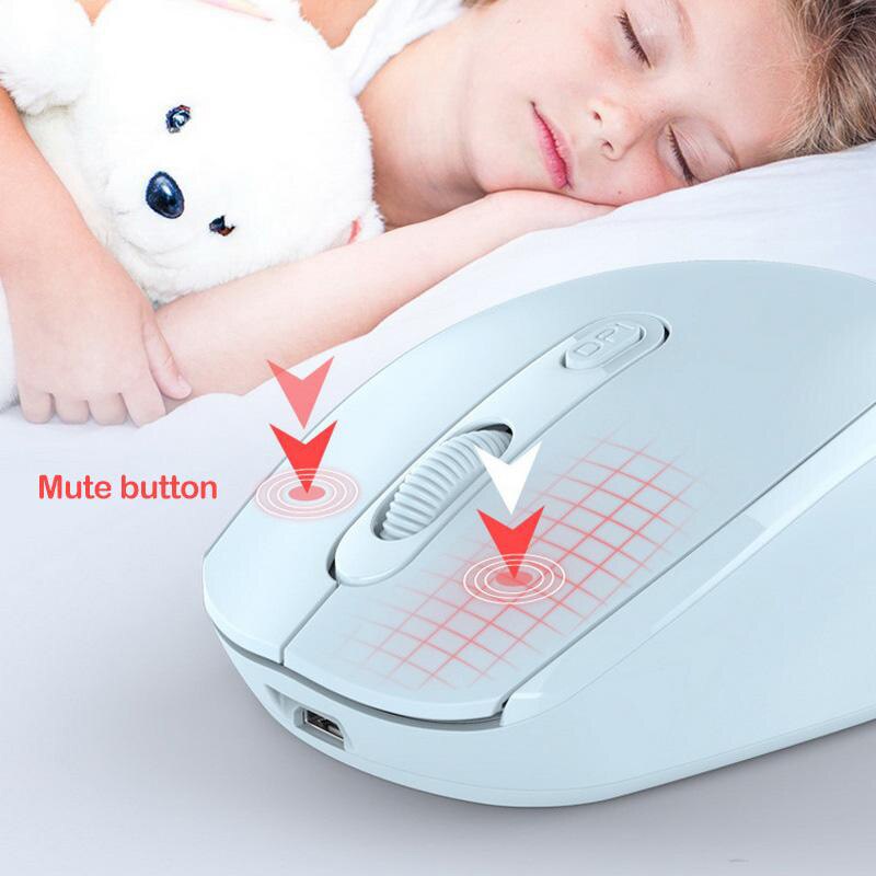 USB Wireless mouse Adjustable Receiver Optical Com... – Grandado