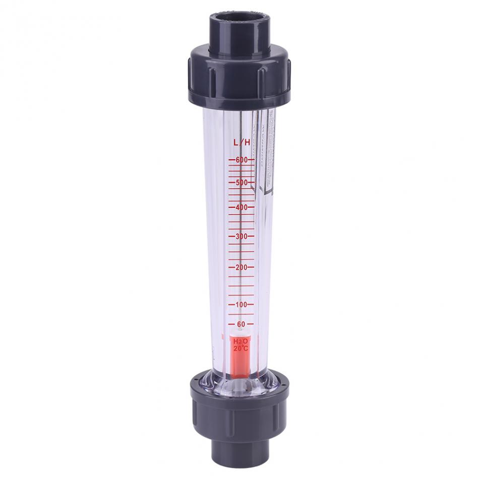 60-600/H Water Flowmeter Tube Type Flowmeter Instantaneous Flow Meter LZS-15 Flow Meter Measuring Tools