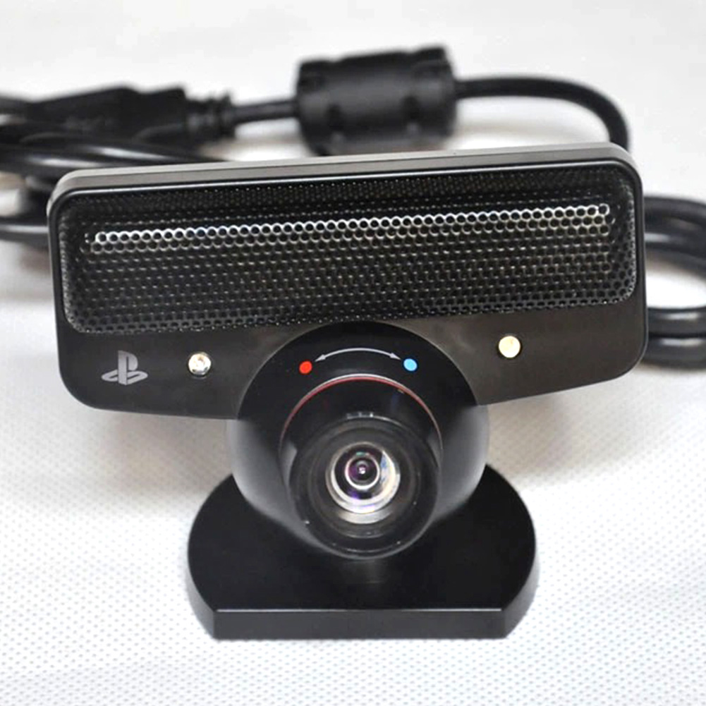 Draagbare Move Motion Sensor Eye Camera Plastic Accessoires Zoom Lens Gaming Spraakopdrachten Zwart Met Microfoon High Definition