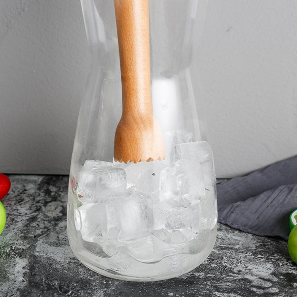 Bâton de mélange de thé, bâton d'agitation en bois à Long manche marteau de jus de citron, bâton de mélange de thé pour Bar