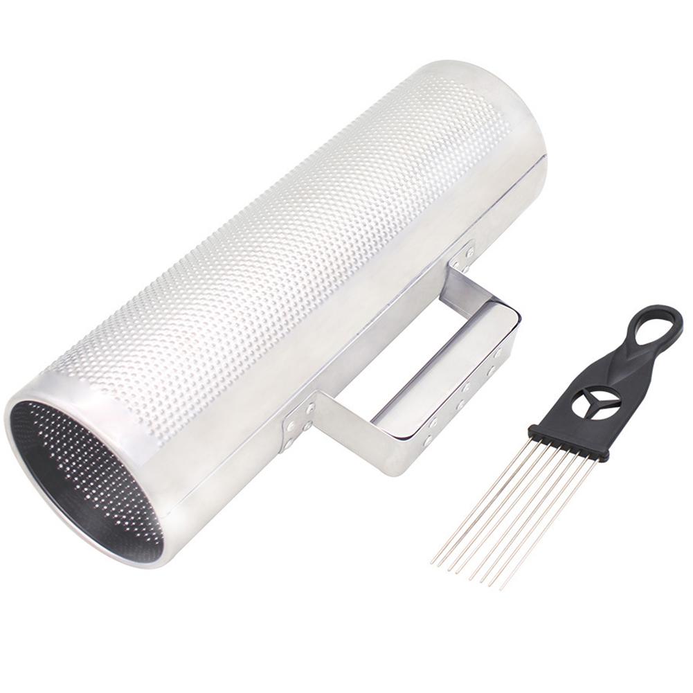 Instrumento de Guiro de acero inoxidable con raspador, herramienta Musical de percusión latina, instrumento Musical