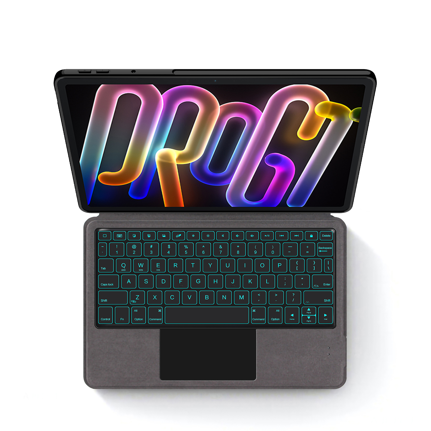 Funda con teclado para Lenovo Xiaoxin Pad Pro GT TB710FU 2025, funda para tableta de 11,1 pulgadas, funda para teclado inteligente mágico, retroiluminación con panel táctil