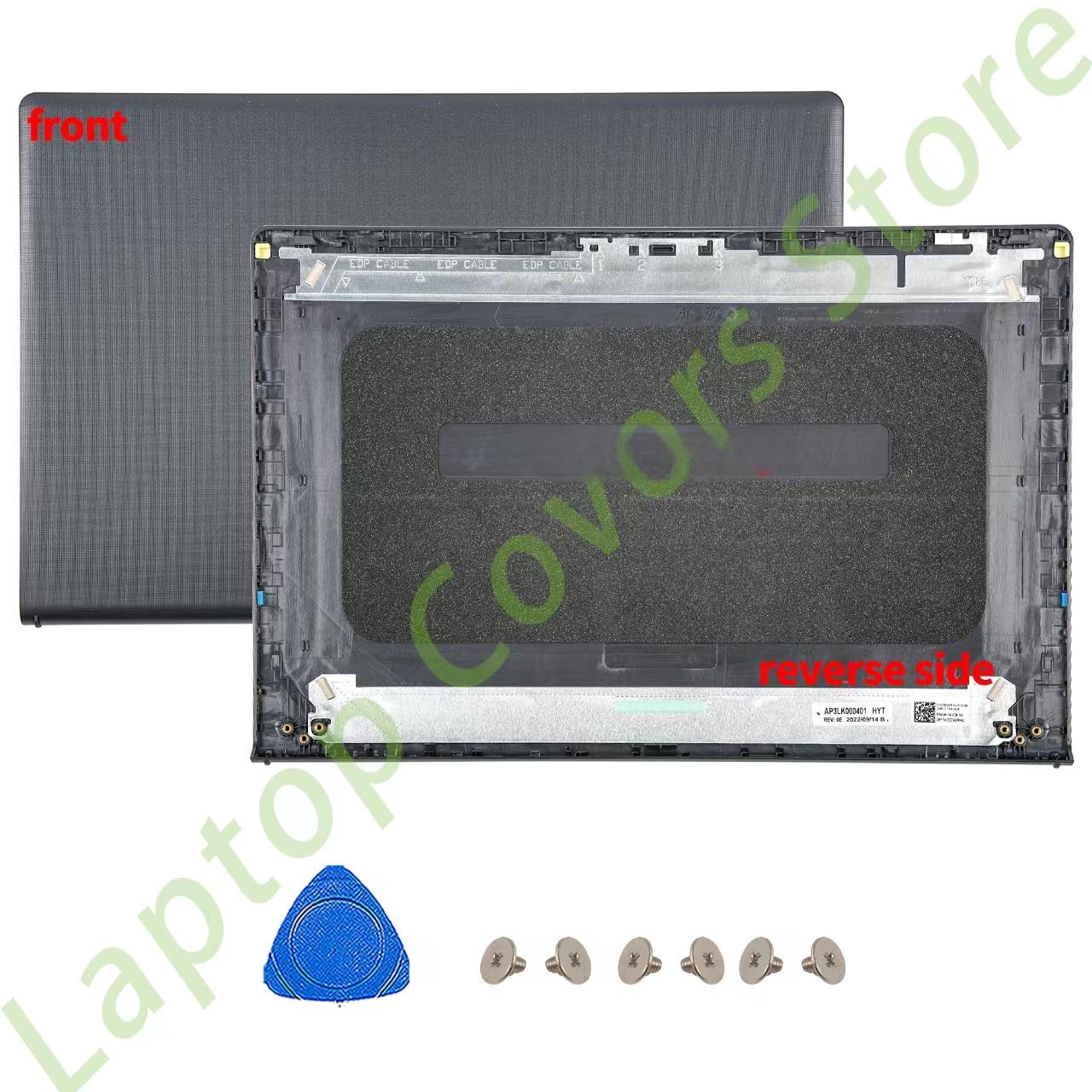 couvercle arrière/lunette/charnières LCD pour Vostro 15 3510 3511 3515 3520 3525 V3510 pièces en plastique repose-paume boîtier inférieur 15.6 pouces: Bleu marine