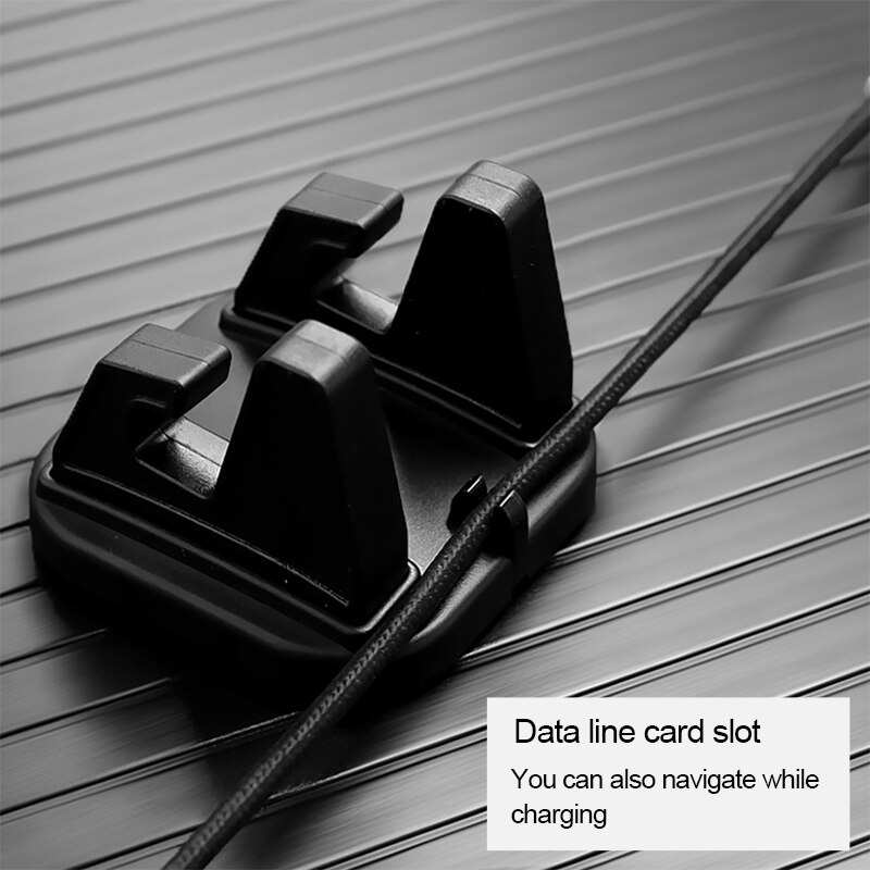Auto telefoonhouder staat draaibaar ondersteuning antislip 360 graden draaibare montage dashboard datalijn kaartsleuf clips auto accessoires
