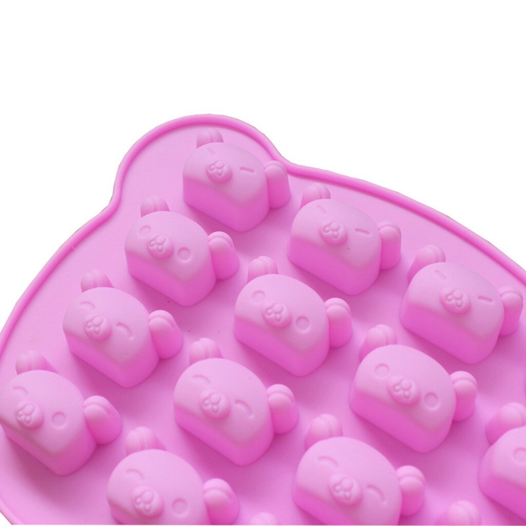 Lovely Pig Silicone Mold Chocolate Mould Candy Gummy Maker Ice Jelly Tray Sugarcraft Fondant Cake Decorating Tools Baking Tools