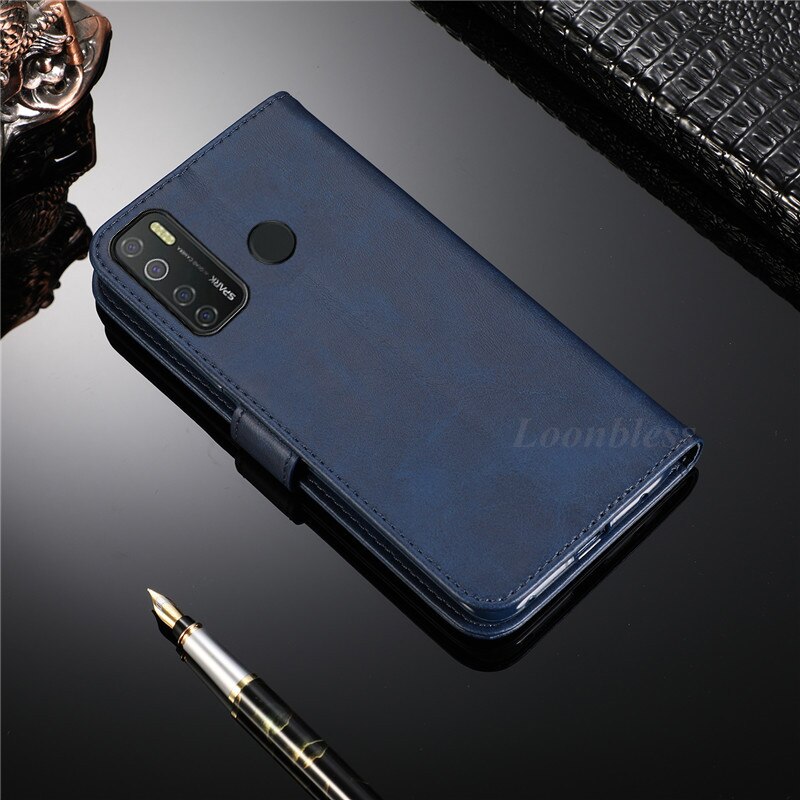 Flip Case Voor Tecno Camon 15 Air Case Wallet Leather & Silicone Cover Voor Tecno Camon 15 Air Camon15 Case terug Skin Cover Fundas