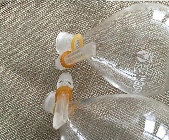 1 unid/lote de 5ml a 100ml de vidrio de picnómetro específicas la gravedad de picknometer para cristalería de laboratorio
