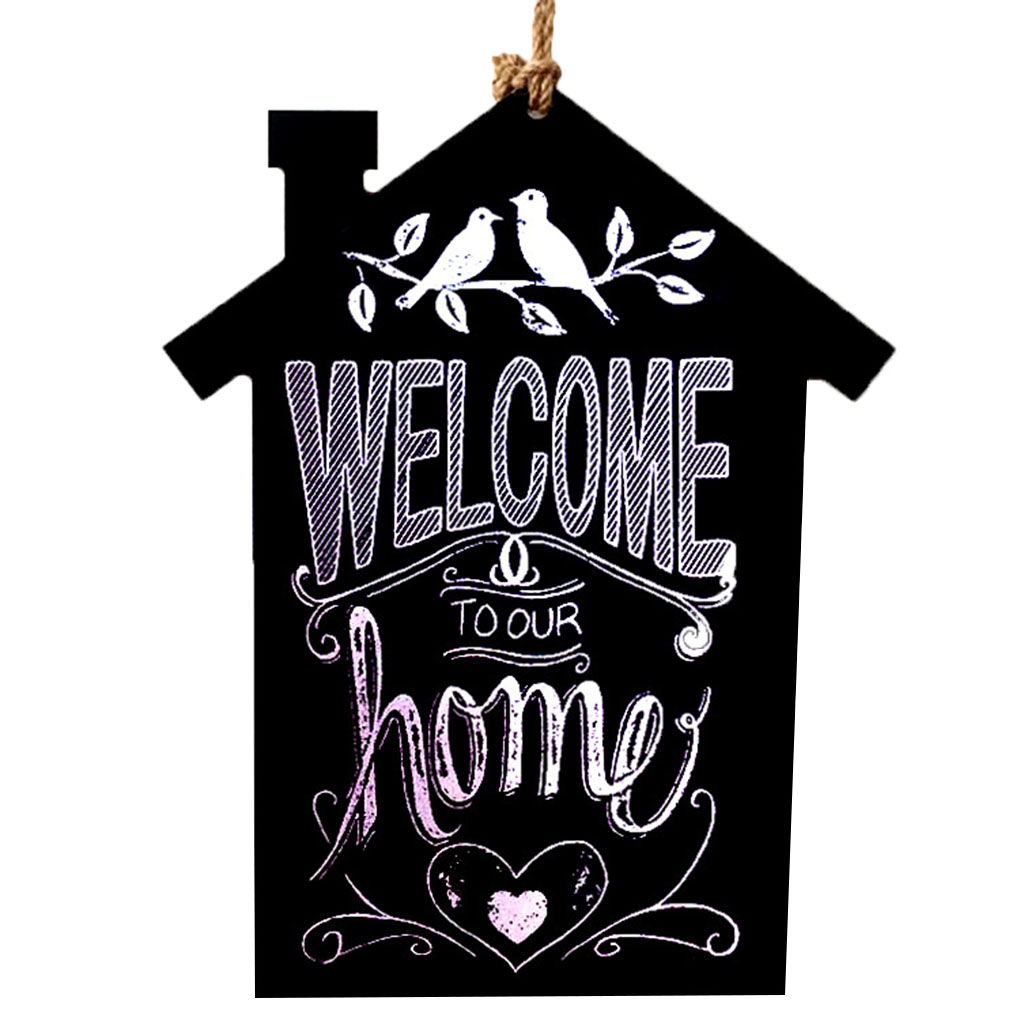 Wooden Birds House Shaped Hanging Message Boards B Grandado message-writing-format-how-to-write-a-message-in-english-youtube