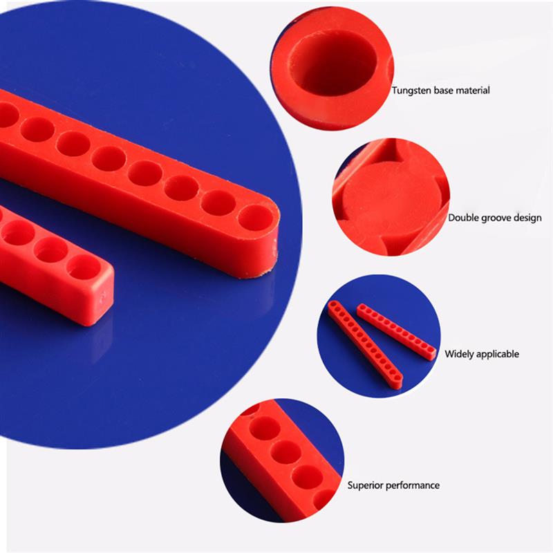 5pcs Hex Bit Organizer Case 11/15 Holes Block Extension Storage Neat Long Screwdriver Bit Holder Sockets Screwdriver Parts Case