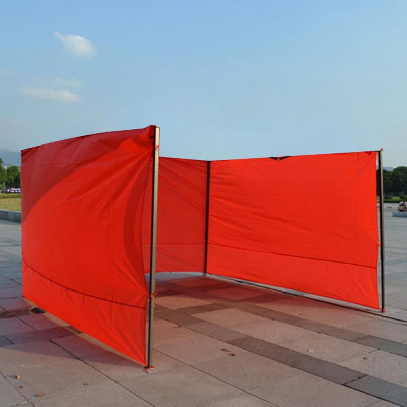 Gazebo Side Panel Waterproof Easy Use Accessories Durable Portable Oxford Cloth Folding Outdoor Tent Reusable Windproof Anti-UV: Red 1