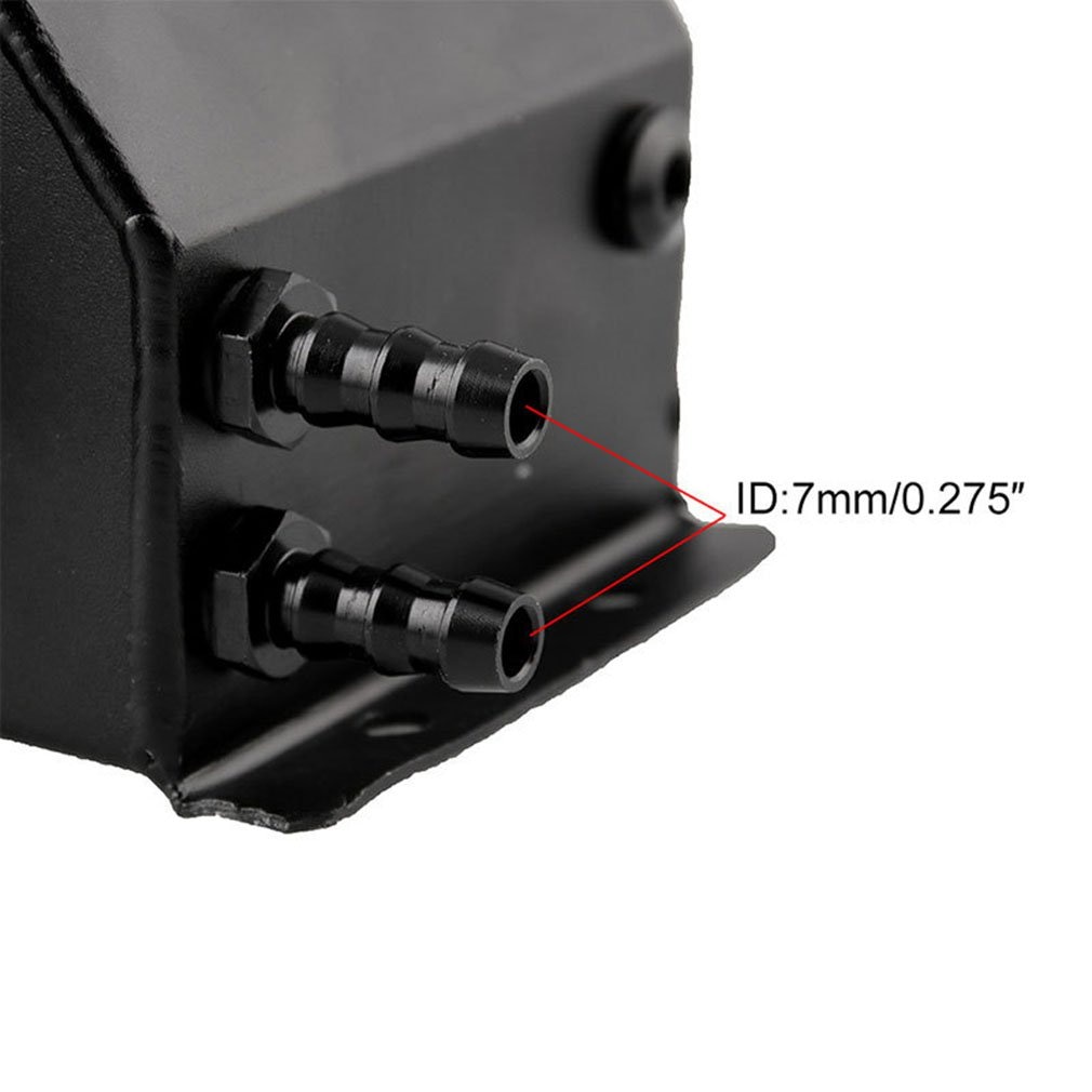 1 Pcs 1L Aluminum Alloy Radiator Coolant Overflow Bottle Recovery Water Tank Reservoir Car Cooling Pot